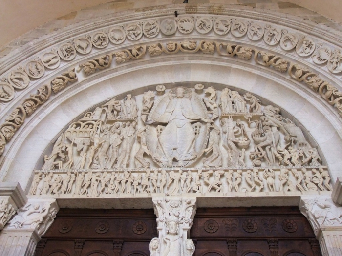 Autun - katedra - Sąd Ostateczny