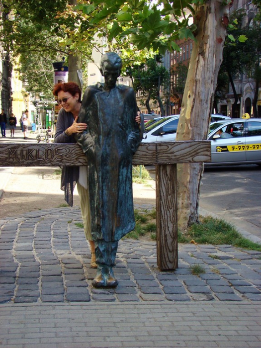 Budapeszt - Peszt - Uliczna rzeźba