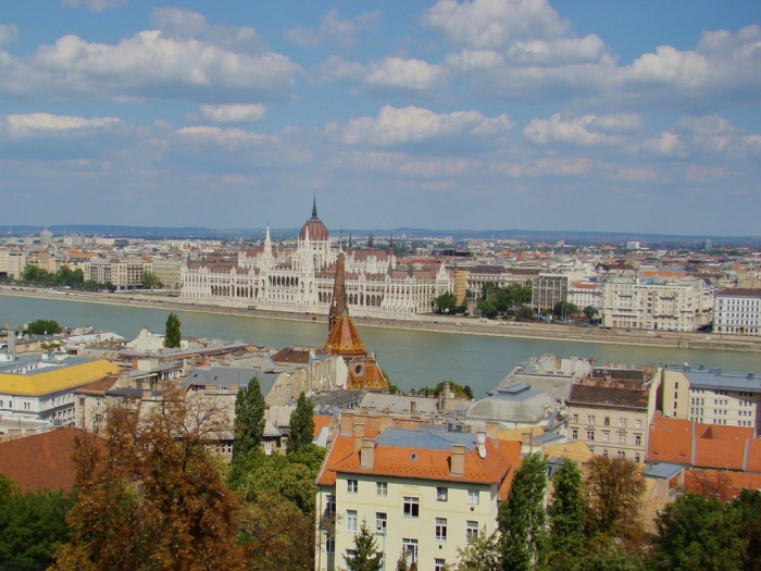 Budapeszt - Widok na Peszt