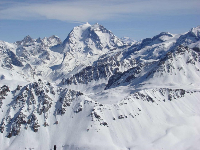 Alpy Francuskie - Widok z Mont Vallon